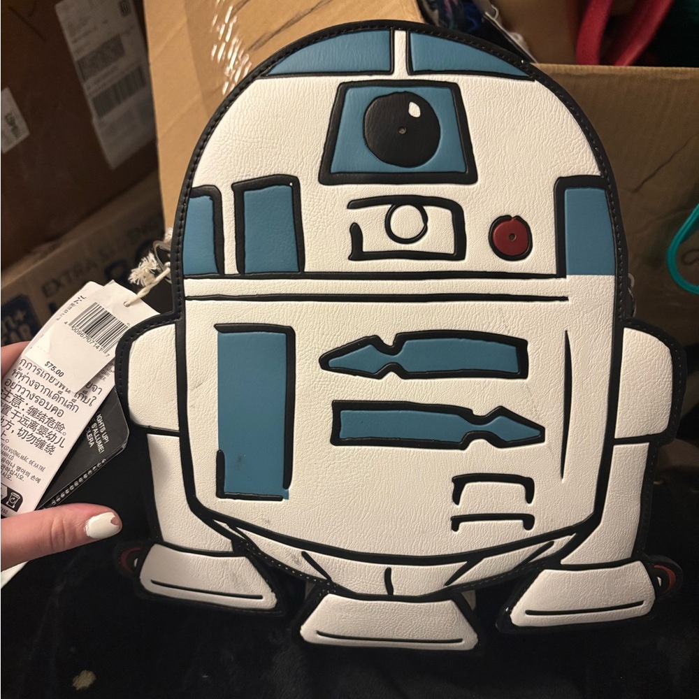 loungefly disney crossbody r2d2 r2-d2 bag